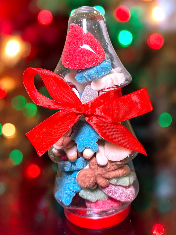 Christmas Tree Sweet Jar