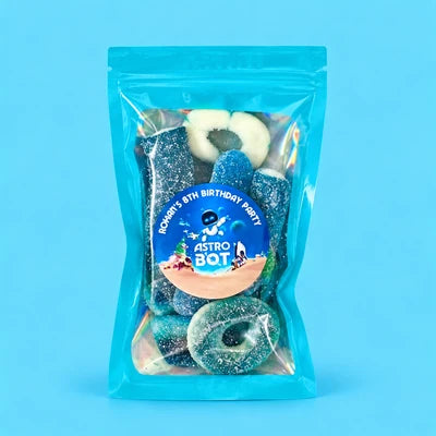 Blue Sweet Pouch — Example filling