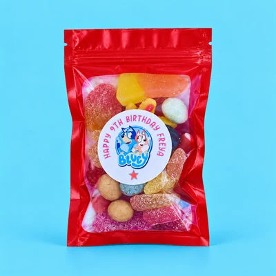 Red Sweet Pouch — Example filling